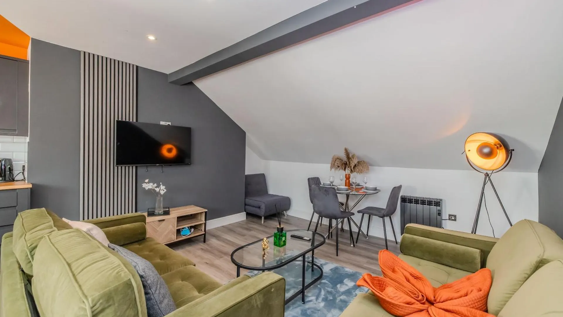 아파트 2-Bedroom Flat With Free Parking 브라이턴 영국