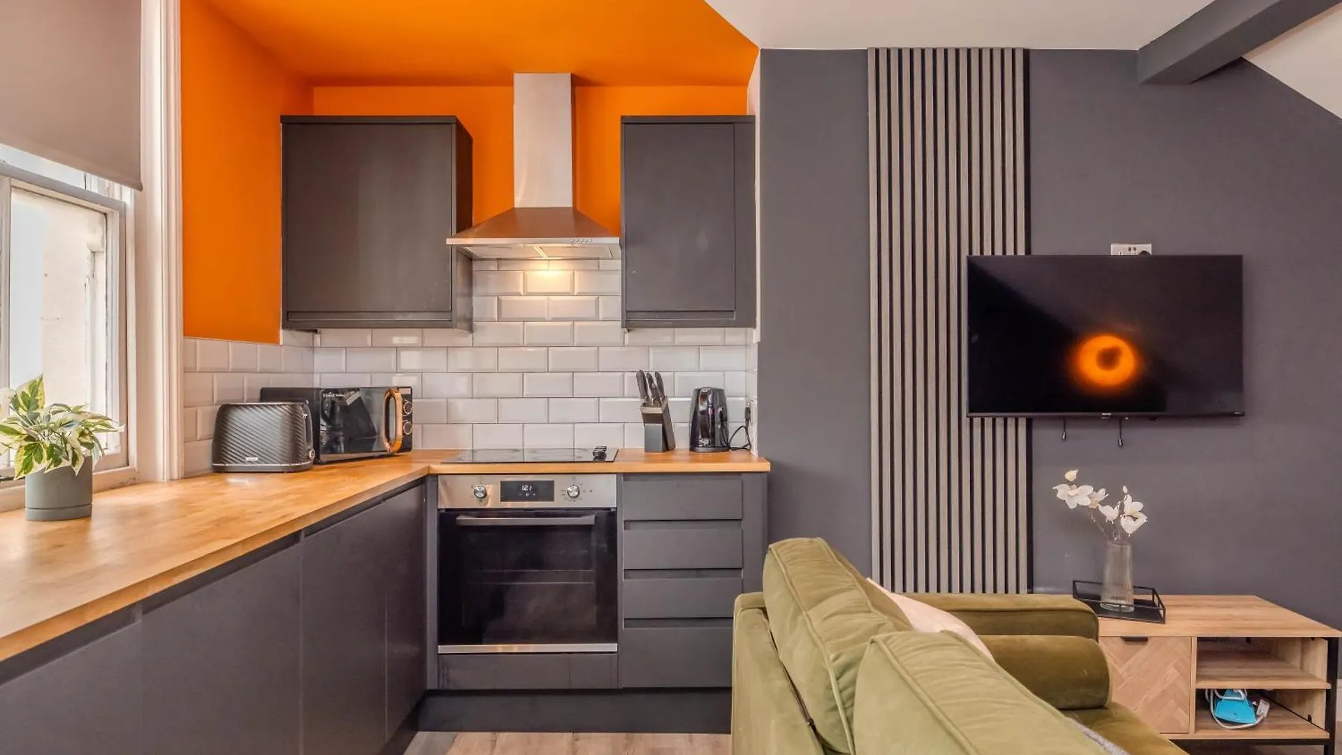 2-Bedroom Flat With Free Parking 브라이턴 영국